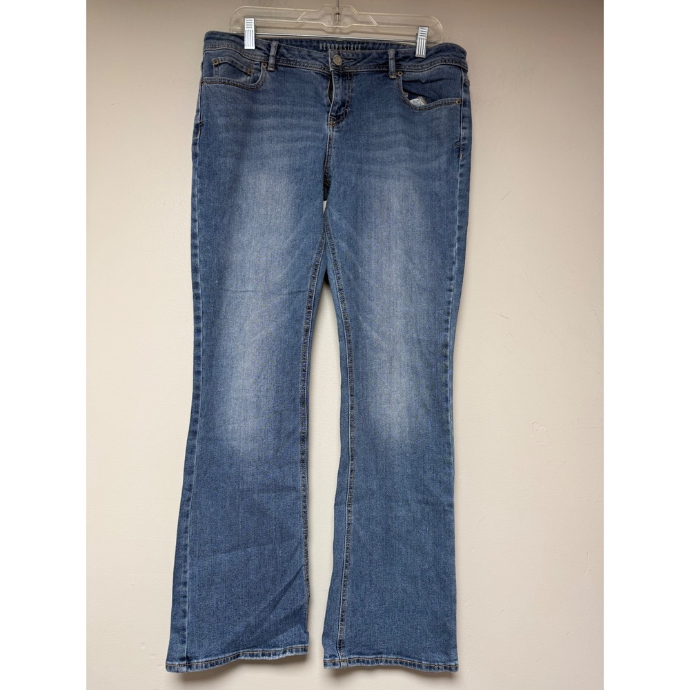Aeropostale Womens Bootcut‎ Jeans Blue Denim Size 12 Regular